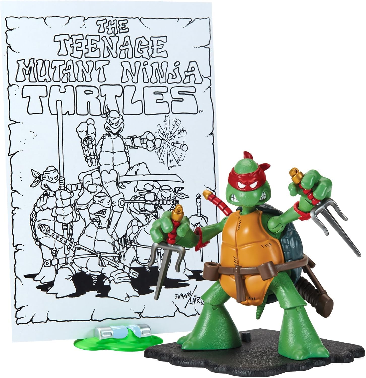 TMNT Classic Sketch Turtle FIG Raphael | Amazon.com.br